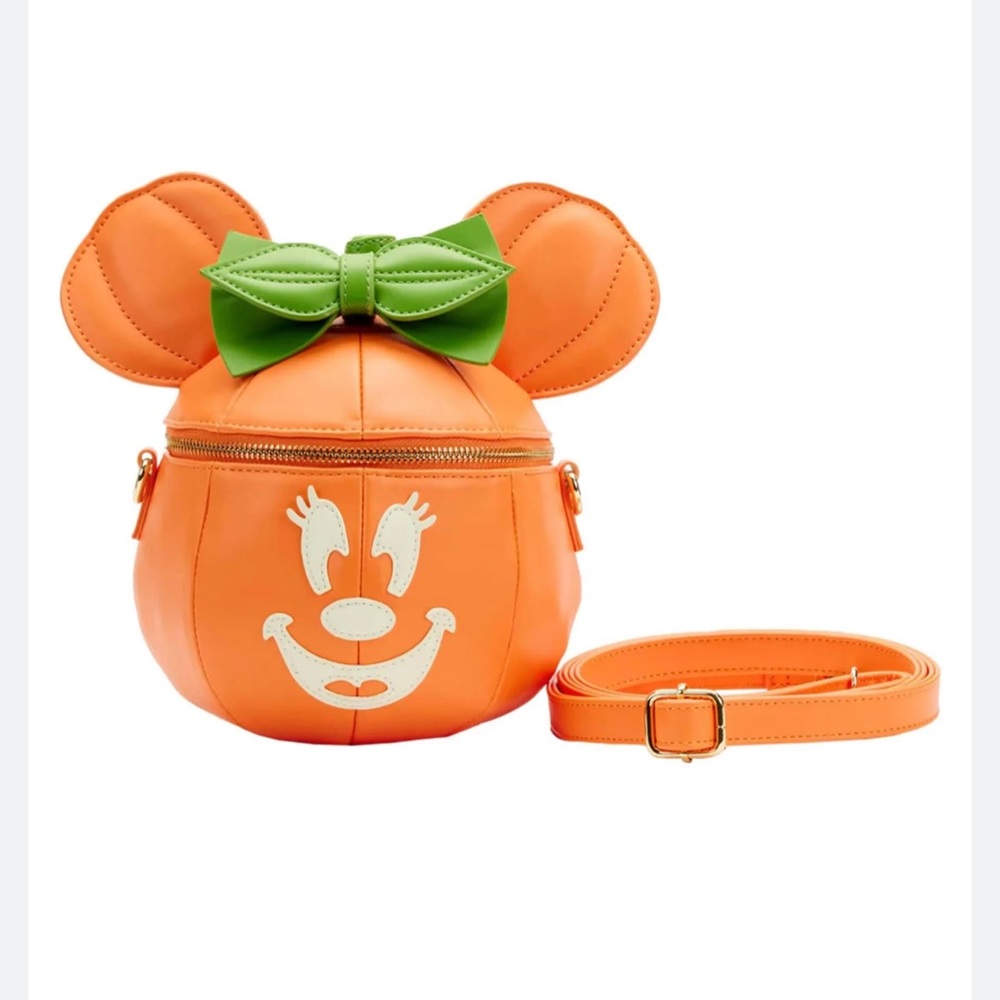 Minnie Mouse pumpkin crossbody